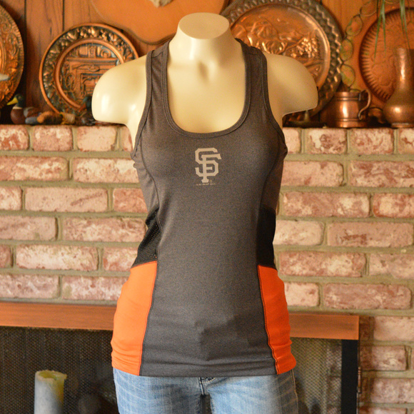 4Her CARL BANKS SAN FRANCISCO GIANTS TANK TOP Sports Team Merch - Picture 2 of 4